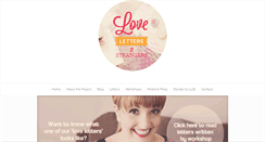 Desktop Screenshot of loveletters2strangers.com
